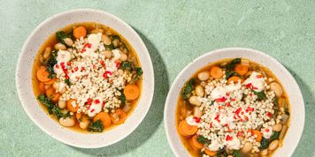 Beans & Greens Ragout with Swiss Chard & Chile Garlic Yogurt picture