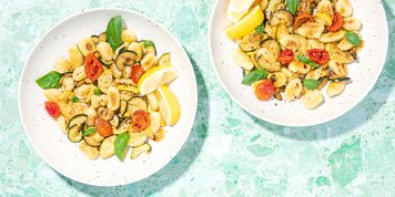 Parmesan Gnocchi with Melted Summer Squash & Basil picture
